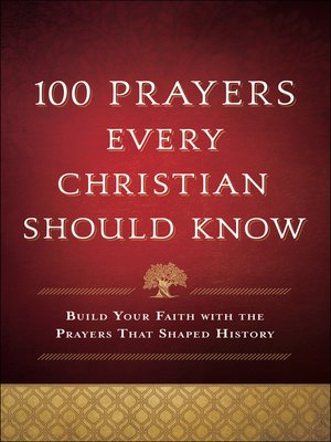 cover image of 100 Prayers Every Christian Should Know